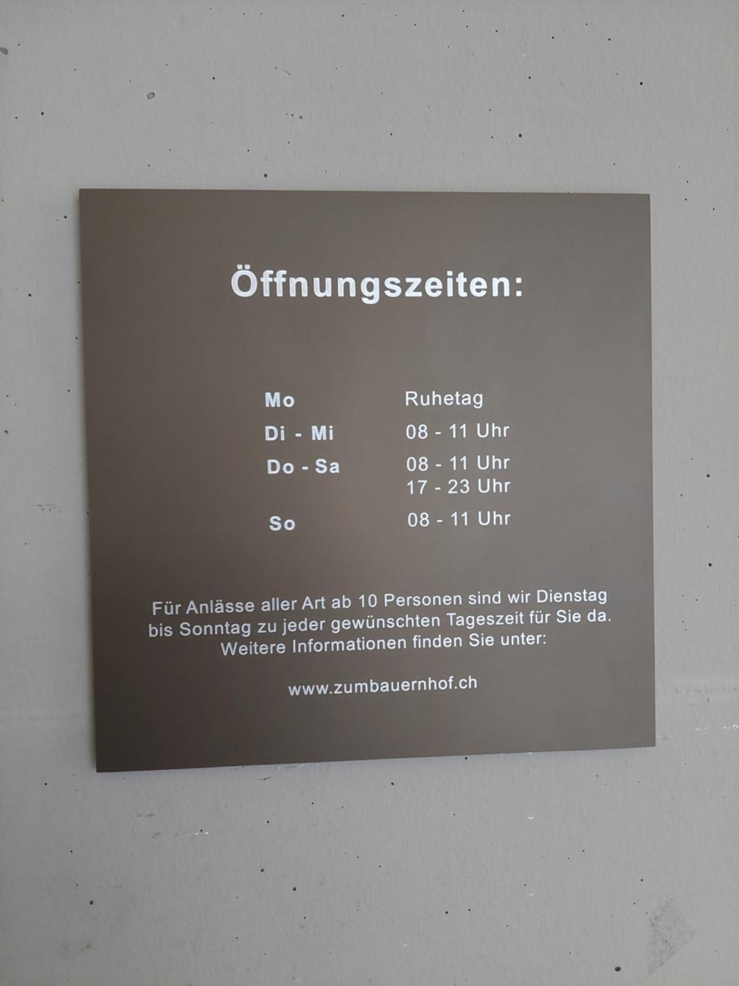 Gasthaus Zum Bauernhof Oberlunkhofen Buitenkant foto