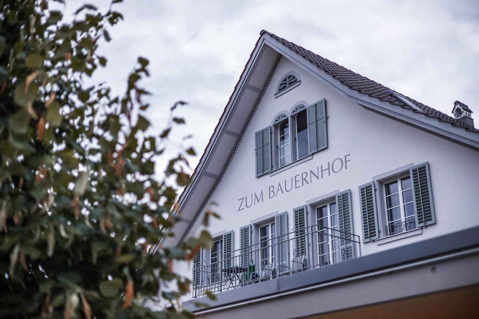 Gasthaus Zum Bauernhof Oberlunkhofen Buitenkant foto