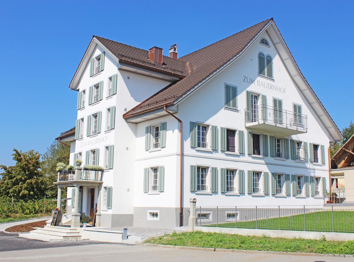 Gasthaus Zum Bauernhof Oberlunkhofen Buitenkant foto
